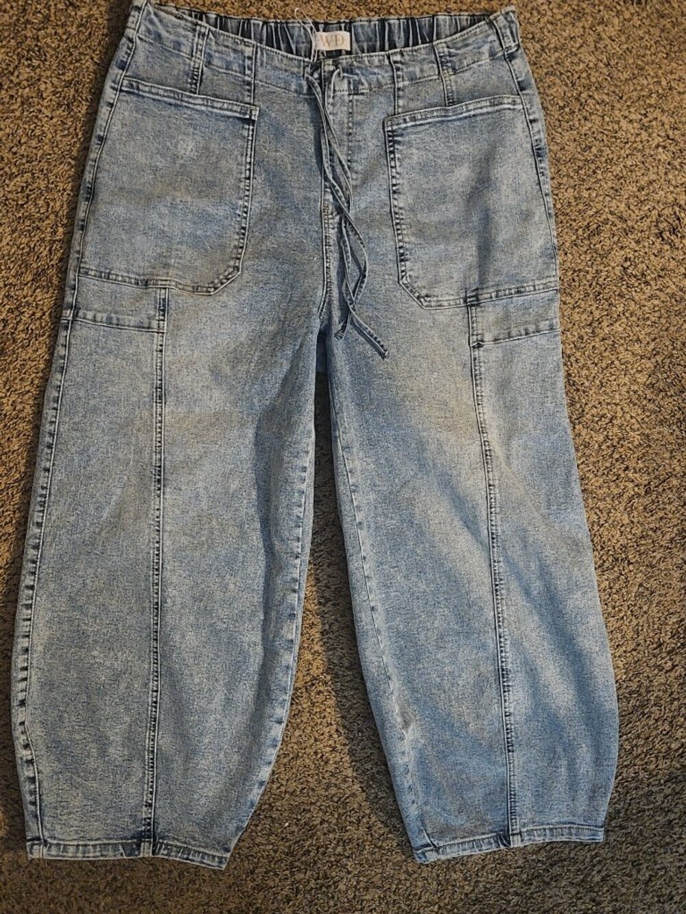 Whiskey Darling Barrel Jeans.